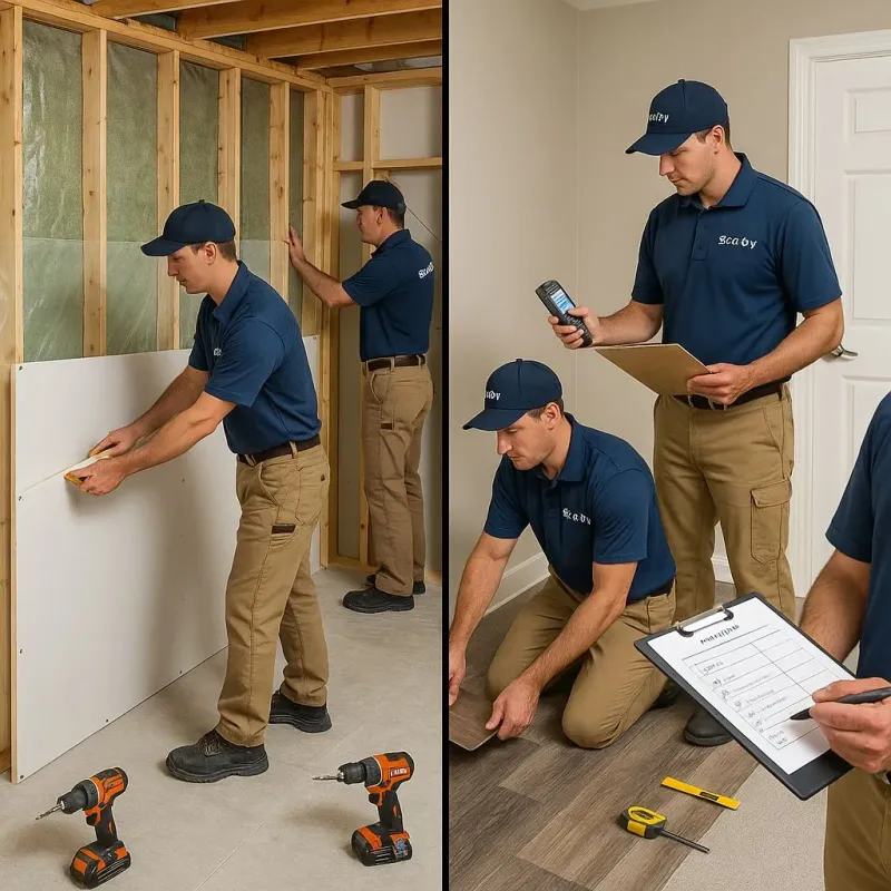 Repairs and Reconstruction process in Windsor Heights, IA